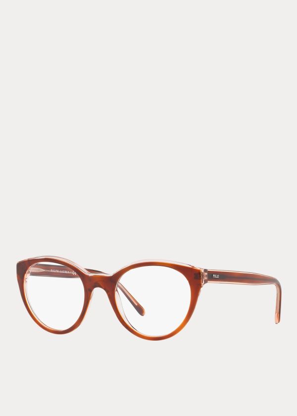 Women's Polo Ralph Lauren Cat-Eye Panthos Eyeglasses | 478059HGZ